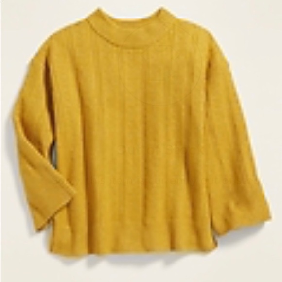 Old Navy Other - New w/Tags -Old Navy Girls Mustard Yellow Sweater